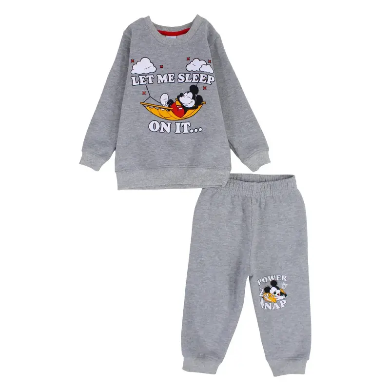 Baby Boys Cotton Pajama Set  Mickey Mouse Print
