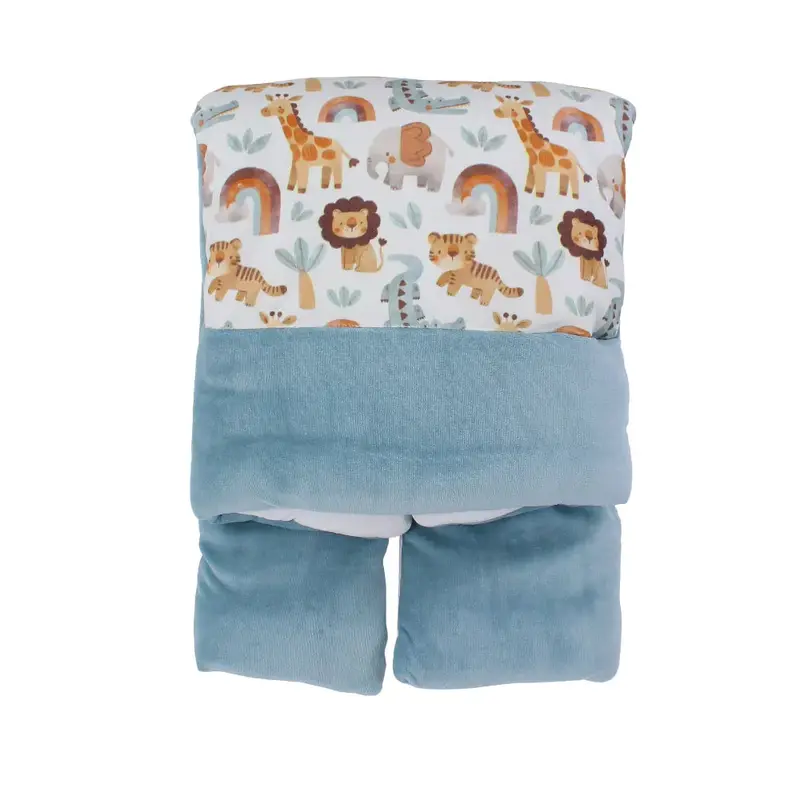 Velvet Baby Duvet  Animals Print