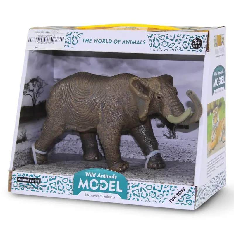 Wild Animals Model  African Elephant Figurine