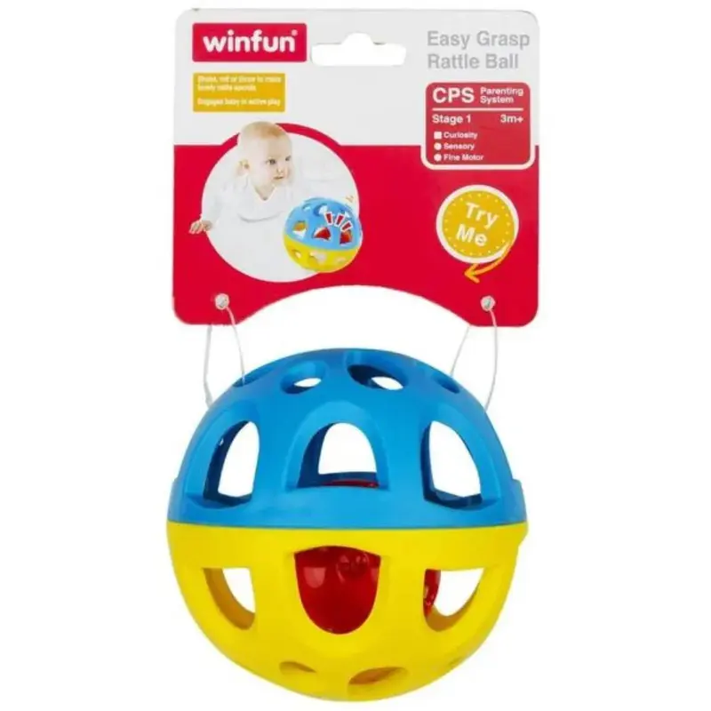 WinFun Easy Grasp Rattle Ball