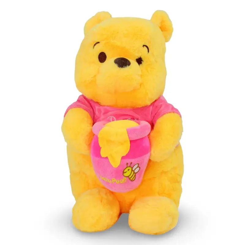 Winnie the Pooh Plush Toy with Honey Jar T-Shirt