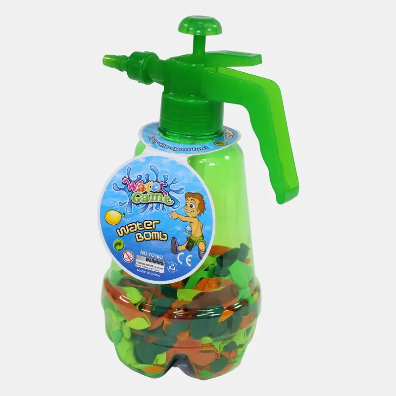 500 Balloons in a Spray Can  Green