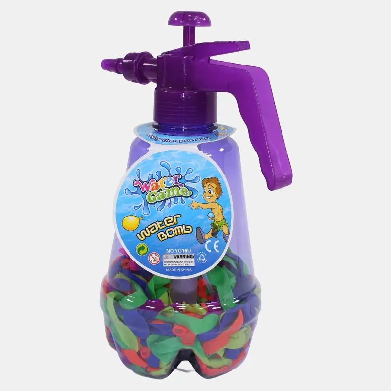 500 Balloons in a Spray Can  Purple