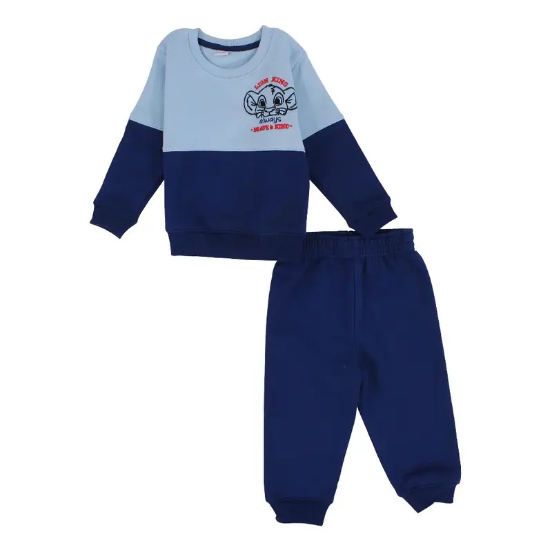 Baby Boys Cotton Pajama Set - Simba the Lion King Print