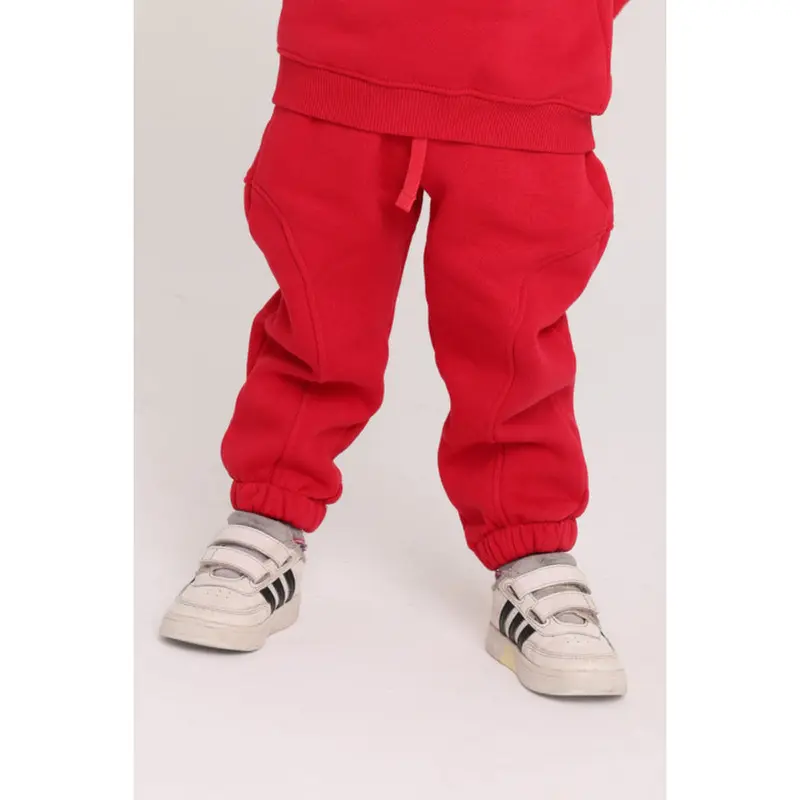 Baby Girls Sweatpants  Red