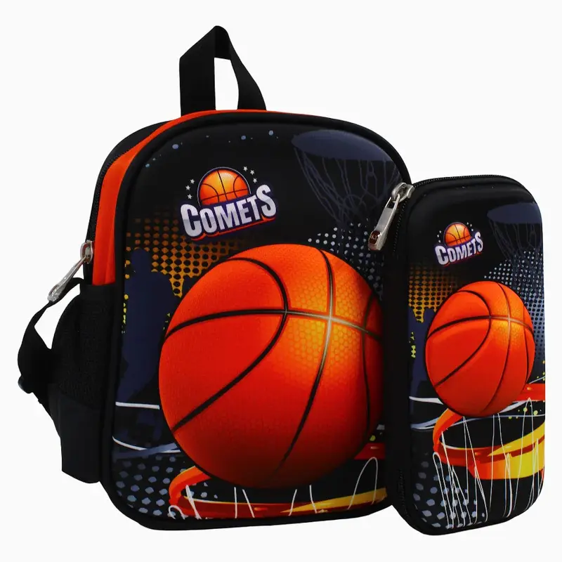 Basketball School Set (Lunch Bag + Pencil Case)