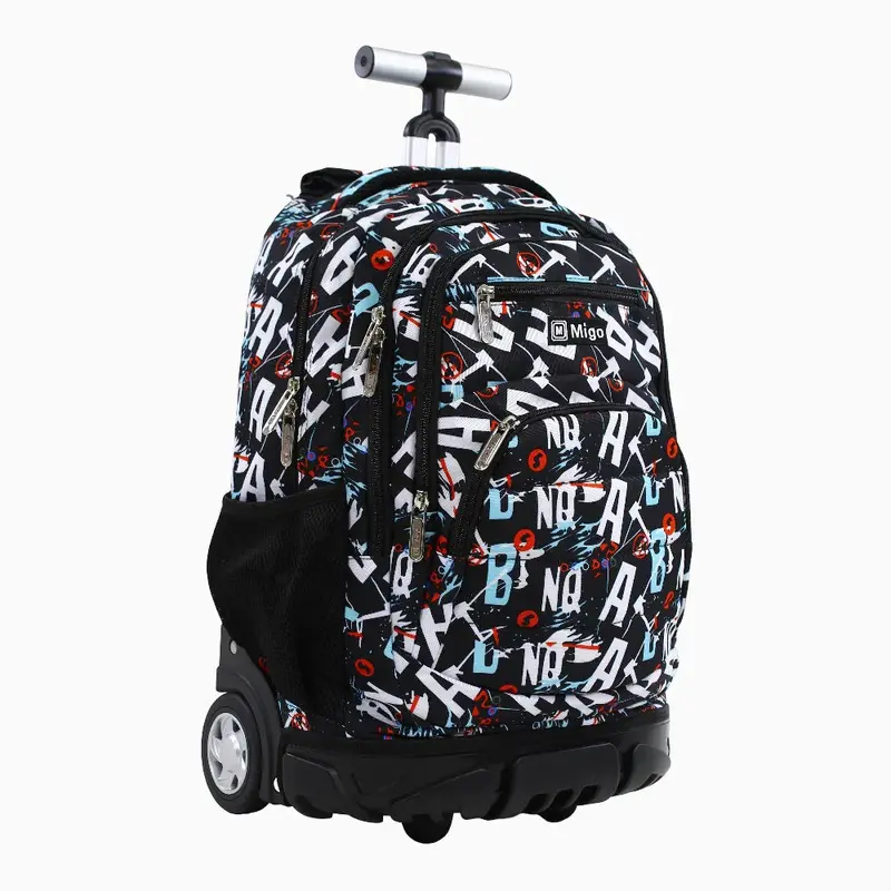 Blackish Trolley Bag - 18 Inches