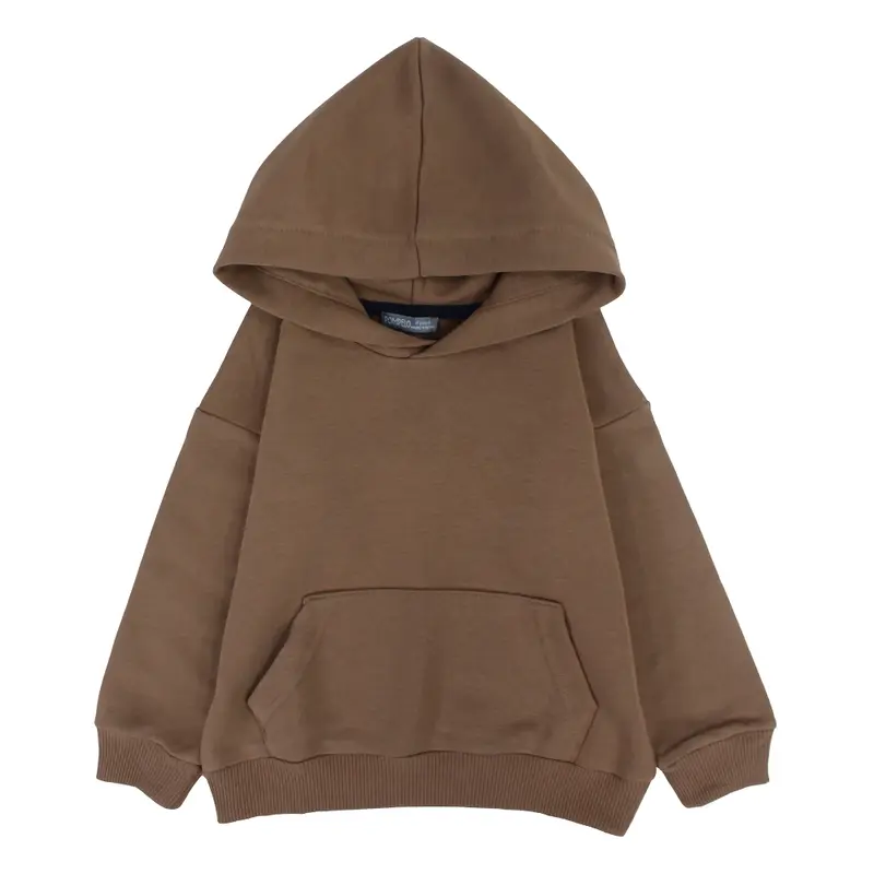 Boys Cotton Long-Sleeved Hoodie