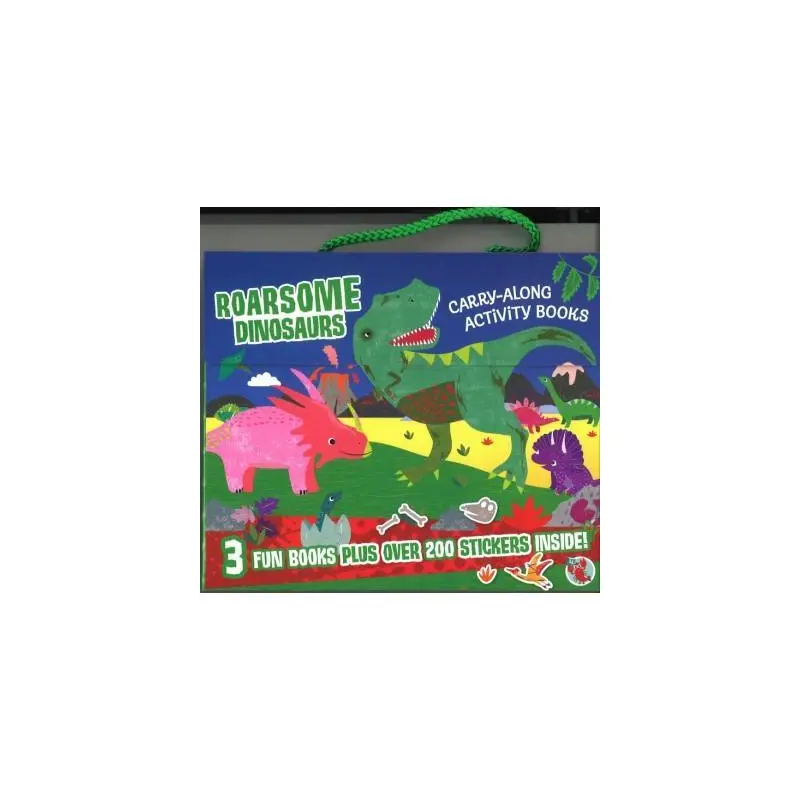 Carry Along Activity Books: Roardsome Dinosaurs