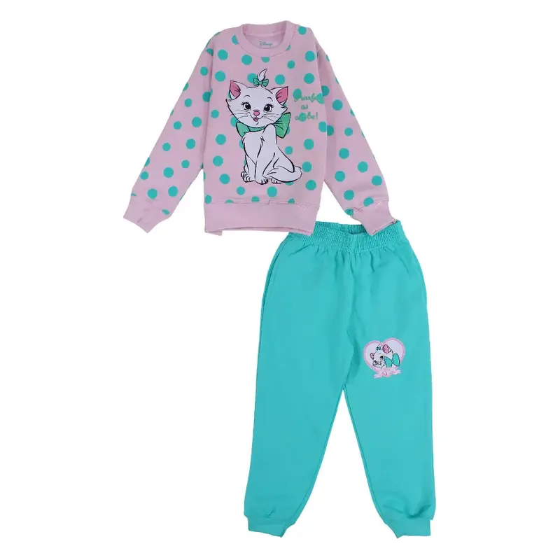 Girls Cotton Pajama Set - Marie Print