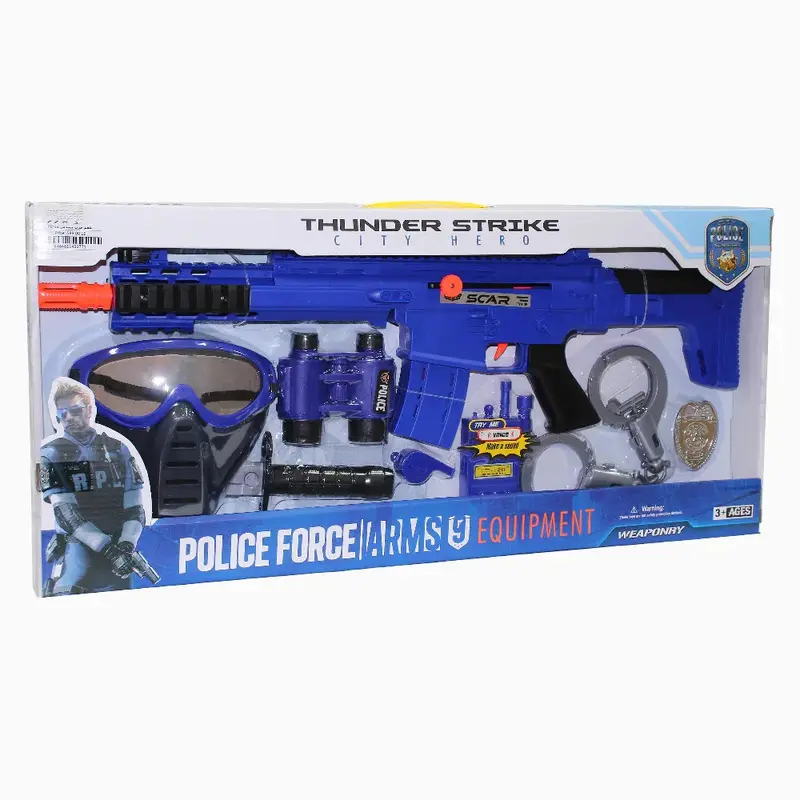 Thunder Strike City Hero Police Force Equipment