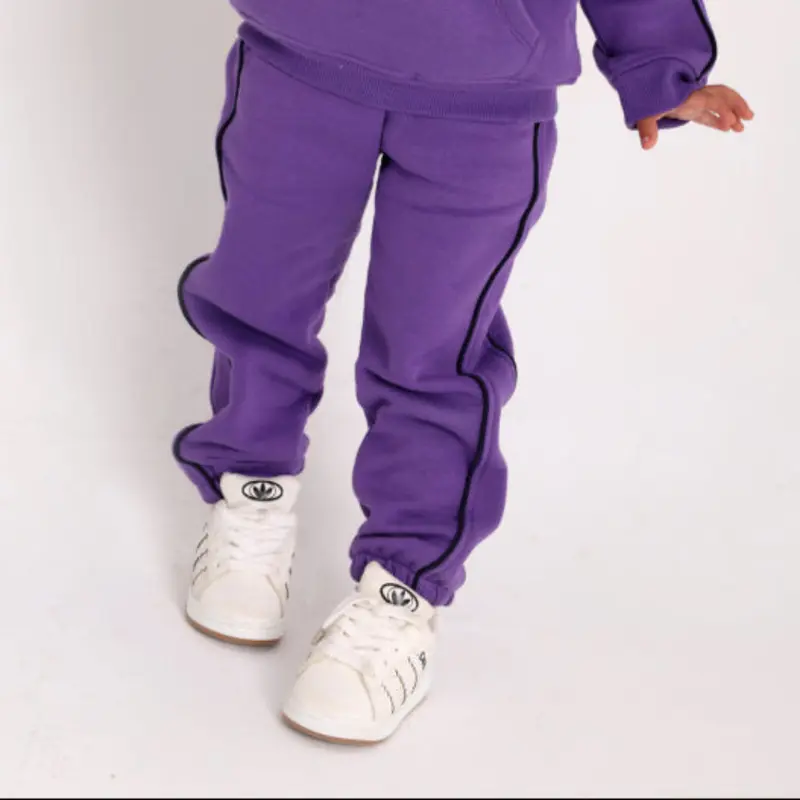 Unisex Cotton Sweatpants  Purple