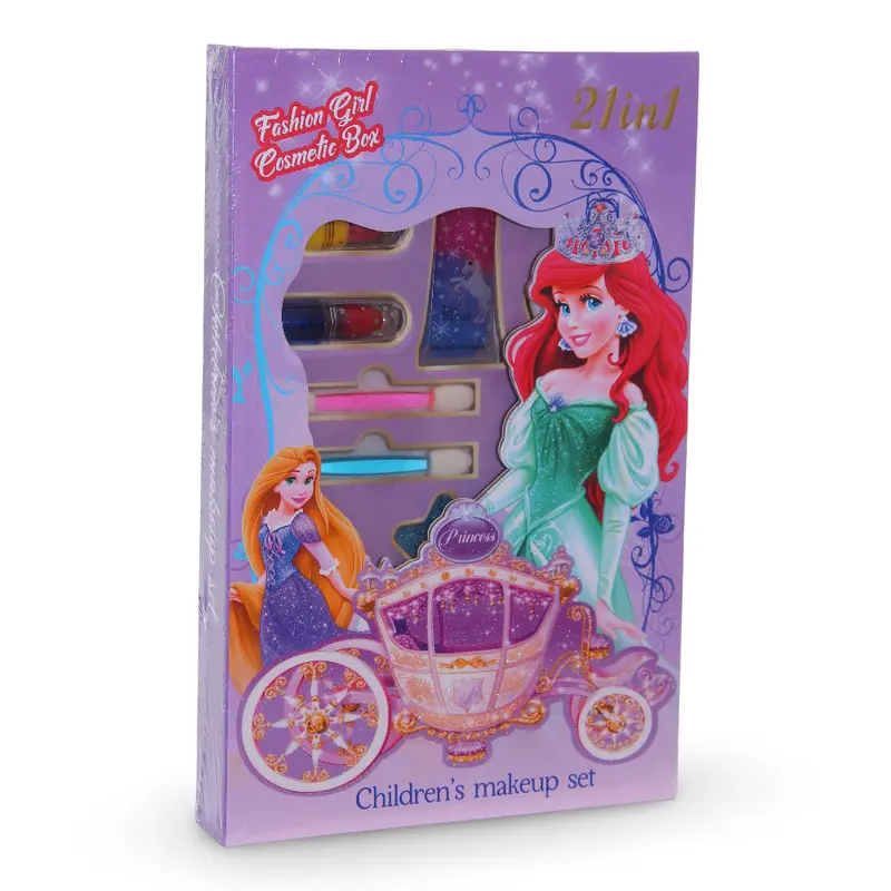 2-in-1 Fashion Girl Cosmetic Box