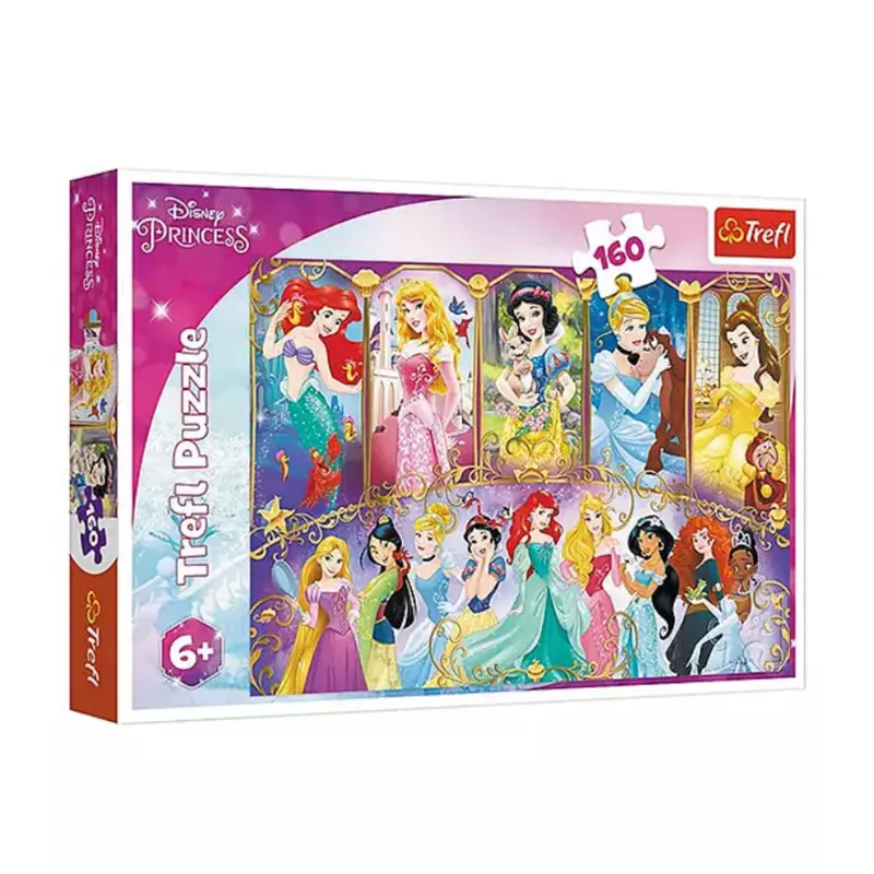 Trefl Portraits Of Princesses Puzzle - 160 Pcs
