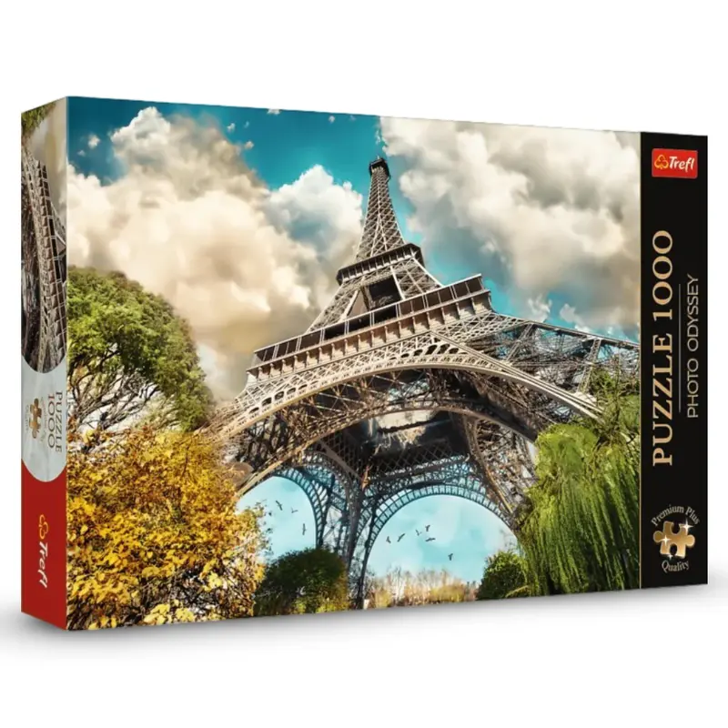 Trefl Puzzle Premium Plus Quality  Eiffel Tower in Paris France 1000 Pcs