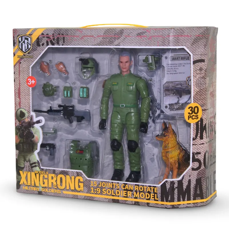 Xingrong Military Soldiers  Green (30 Pieces )