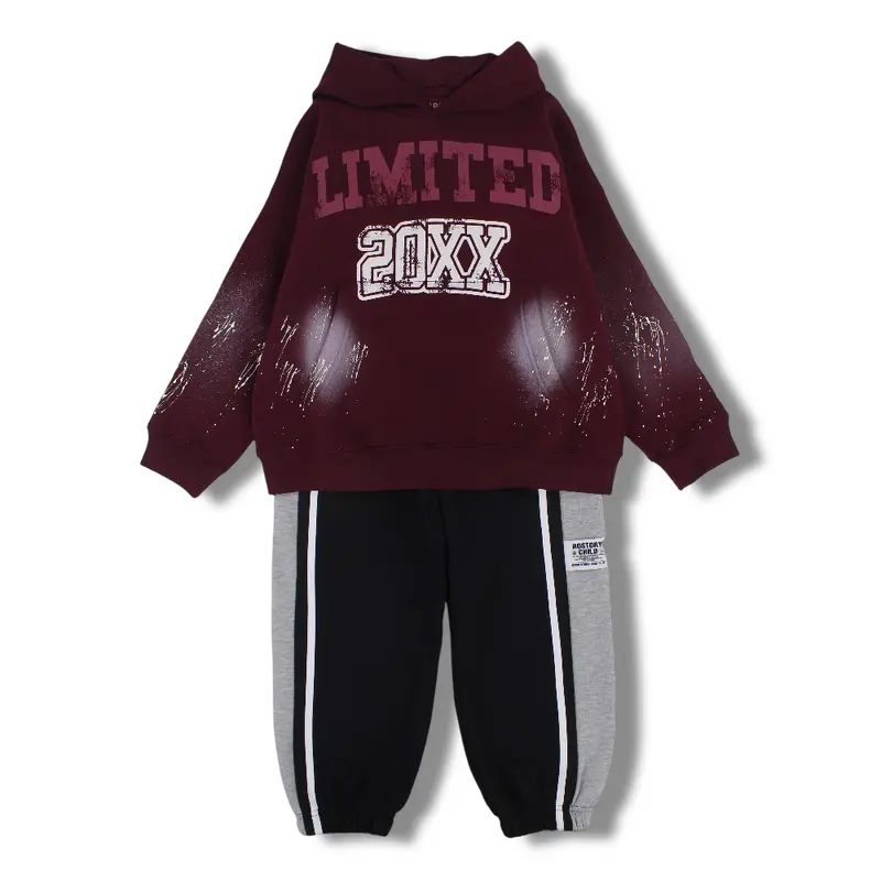 Boys Cotton Two-Piece Outfit Set  LIMITED 20XX Print
