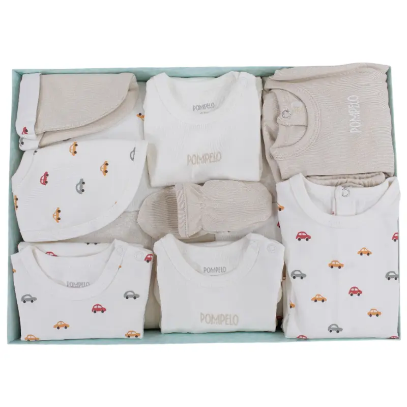 Baby Boys Cotton Gift Box  9-Piece