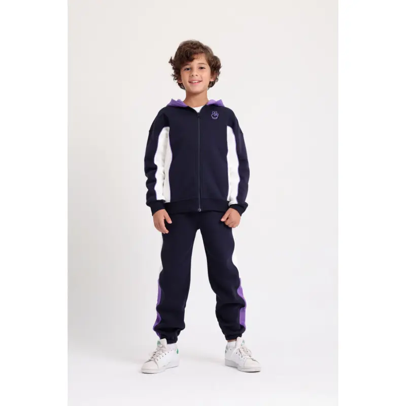 Unisex Cotton Sweatpants - Navy