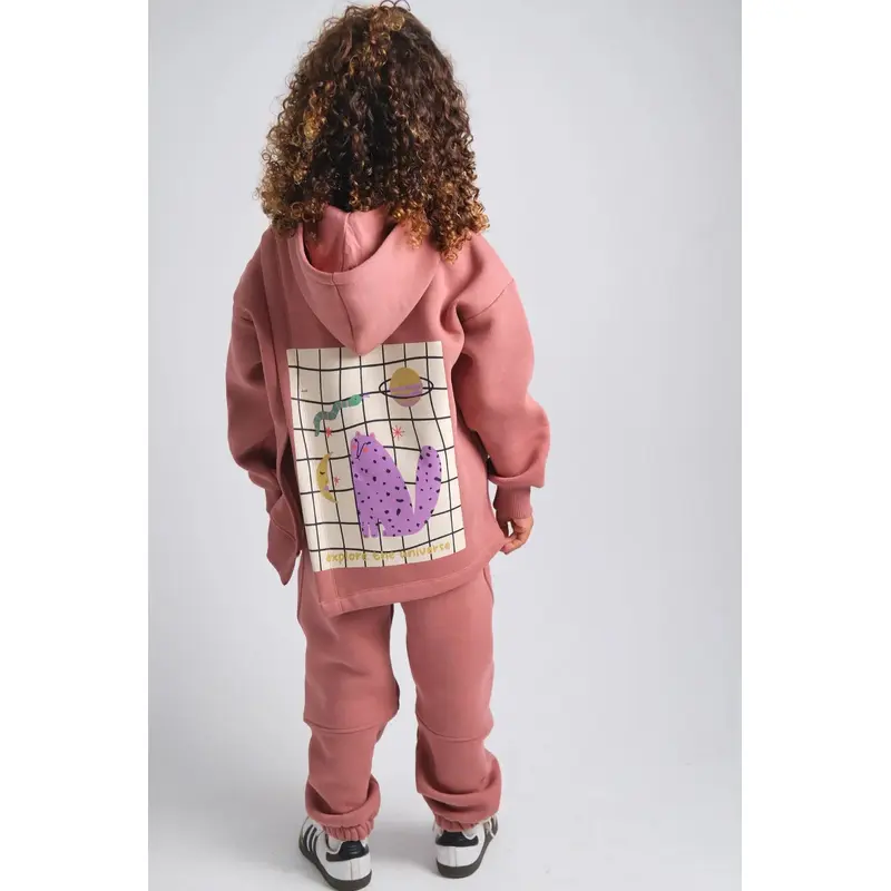 Unisex Dustypink Youth Comfy Sweatpants