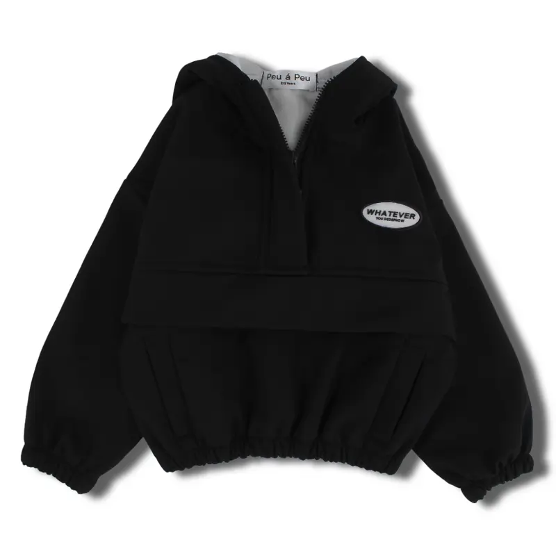 Unisex Waterproof Hoodie  Black