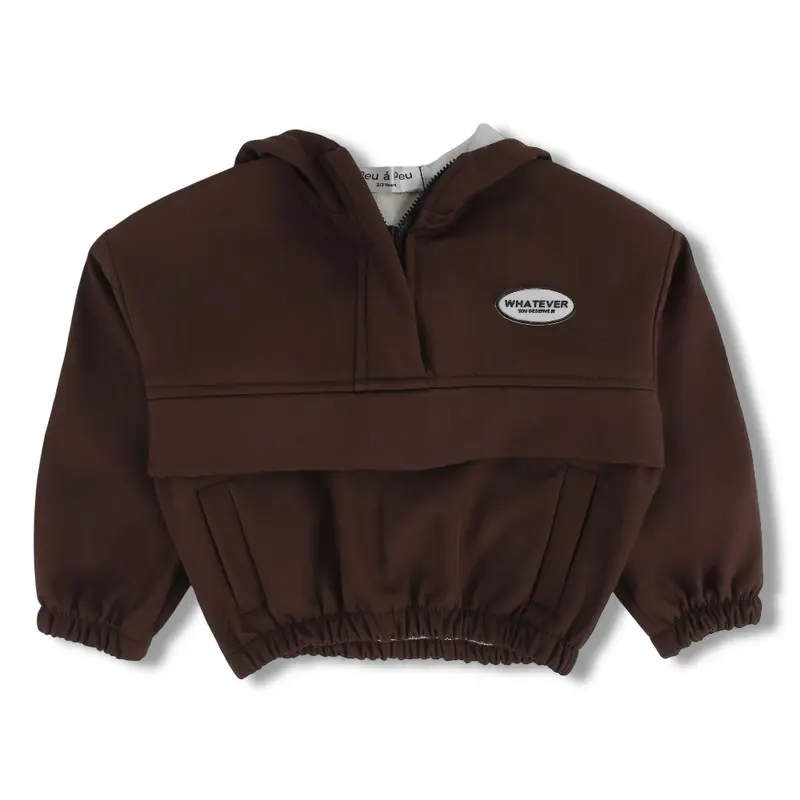 Unisex Waterproof Hoodie  Brown