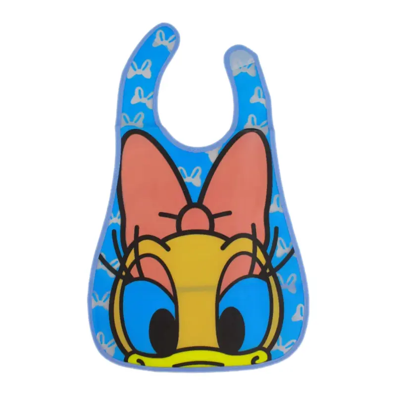Baby Bib  Blue with Daisy Duck Design