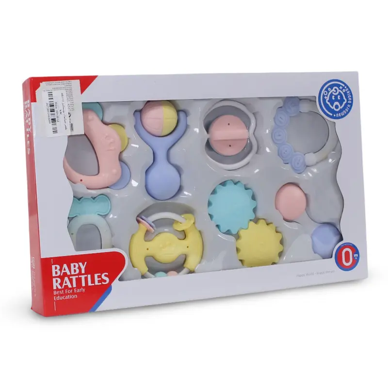 Baby Rattles Set  8 Pieces