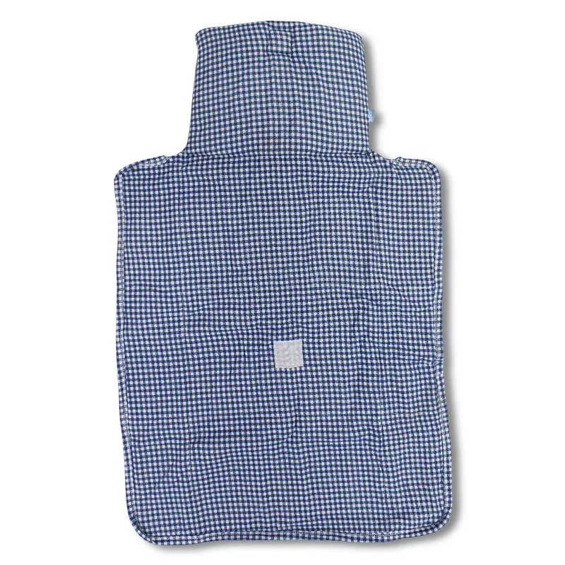 Checkered Nappy Changing Mat  Blue
