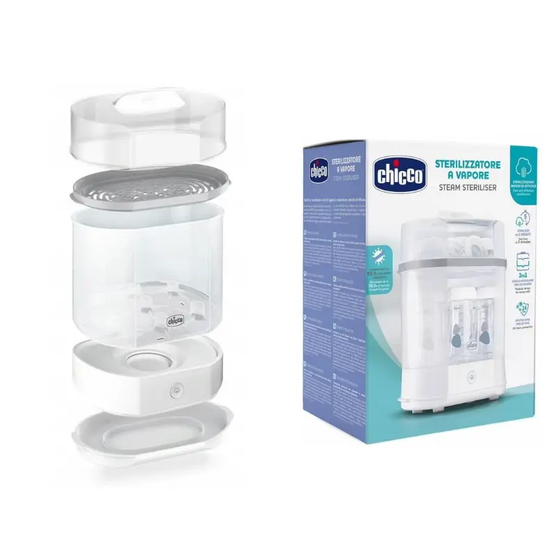 Chicco Natural 3 in 1 Steam Sterilizer  Full, Compact & Microwave Modes