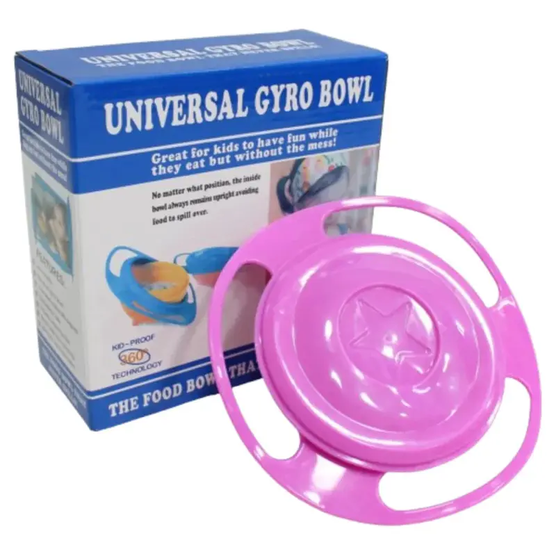 Spill-Proof Baby Bowl  No Mess, All Fun