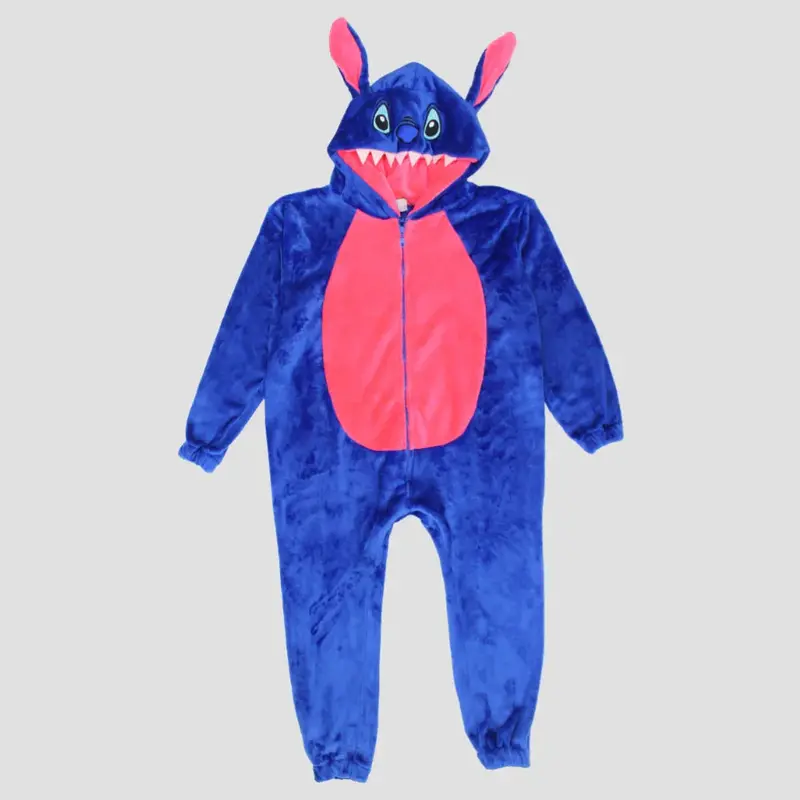 Unisex Stitch Long-Sleeved Onesie Pajama