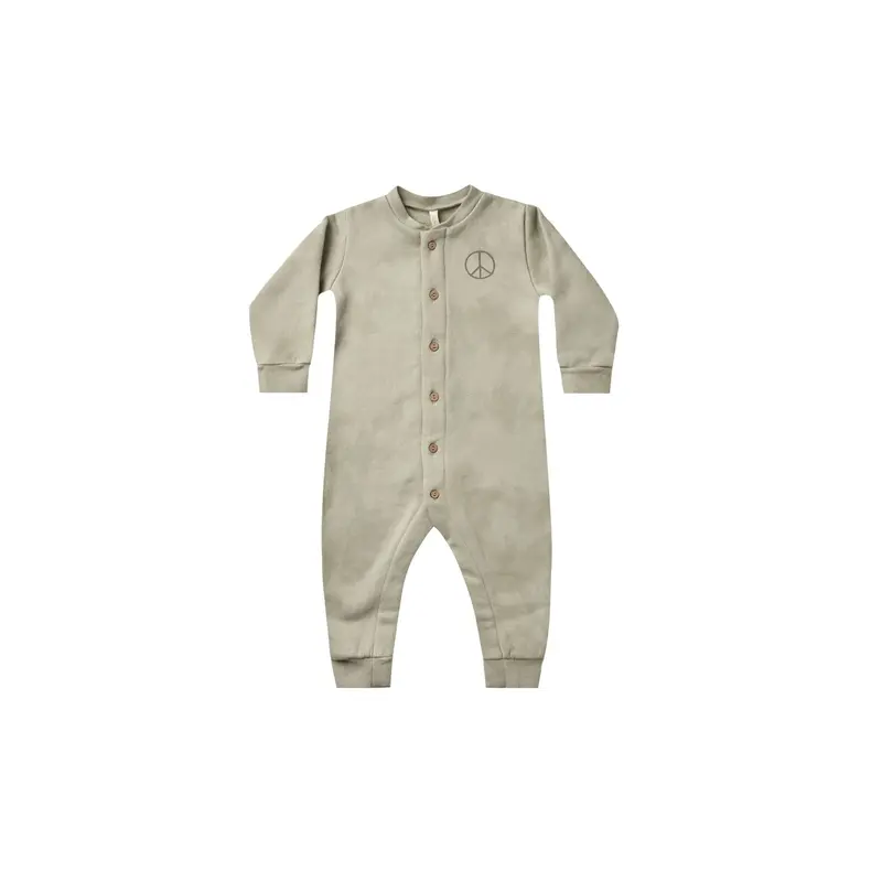 Rylee + Cru - Fleece Jumpsuit - Peace