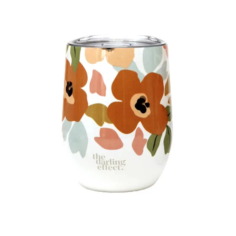 The Darling Effect - Everlasting Blooms Wine Tumbler
