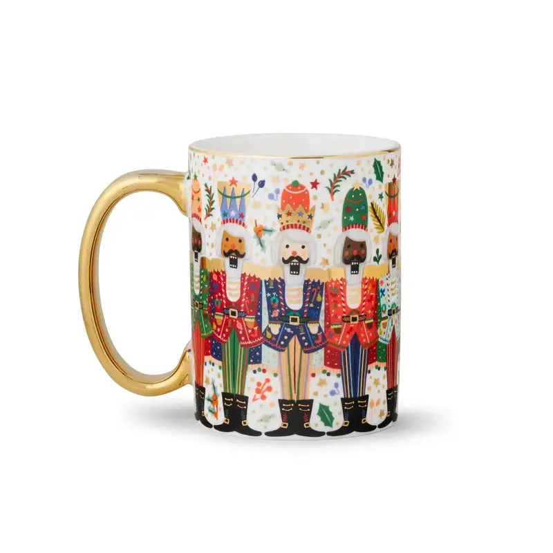 Rifle Paper Co. - Porcelain Mug - Nutcracker Brigade