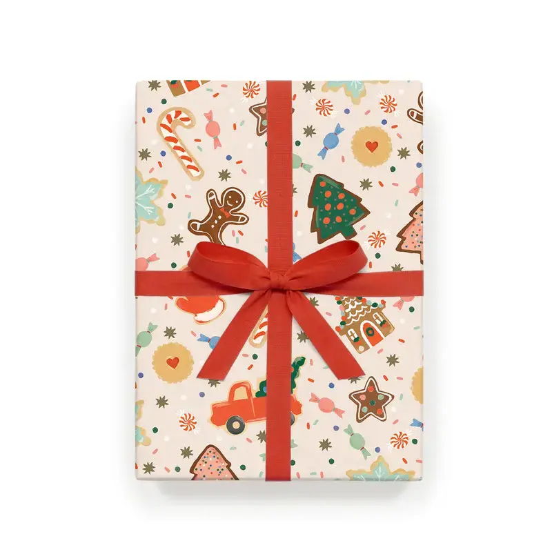 Rifle Paper Co. - Roll of 3 Sheets - Christmas Cookies