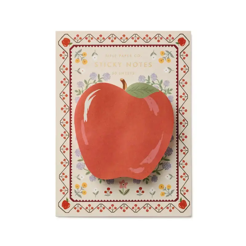 Rifle Paper Co. - Sticky Notes - Apple
