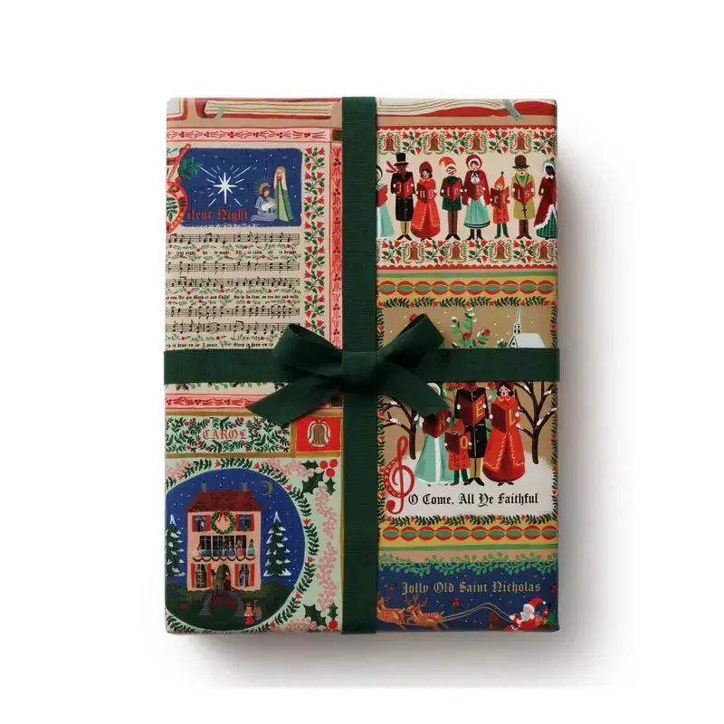 Rifle Paper Co. - Wrapping Roll - Christmas Carols