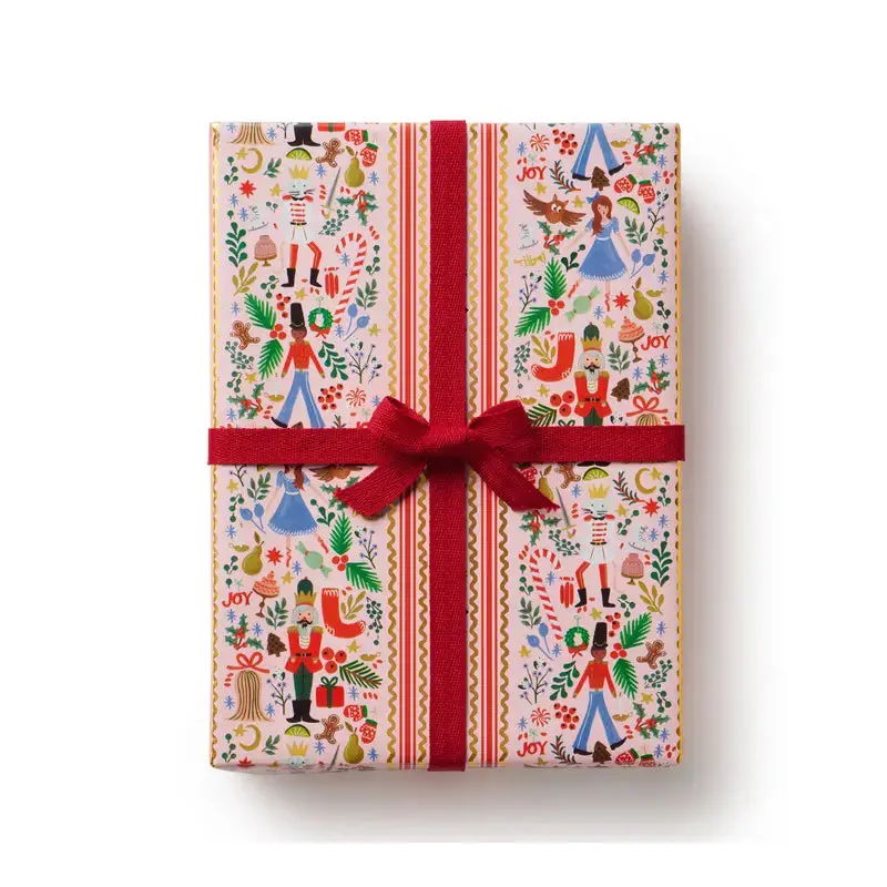 Rifle Paper Co. - Wrapping Roll - Holly Jolly Nutcracker