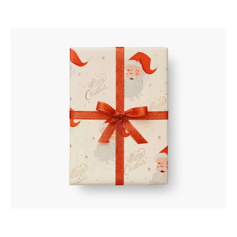 Rifle Paper Co. - Wrapping Roll - Santa