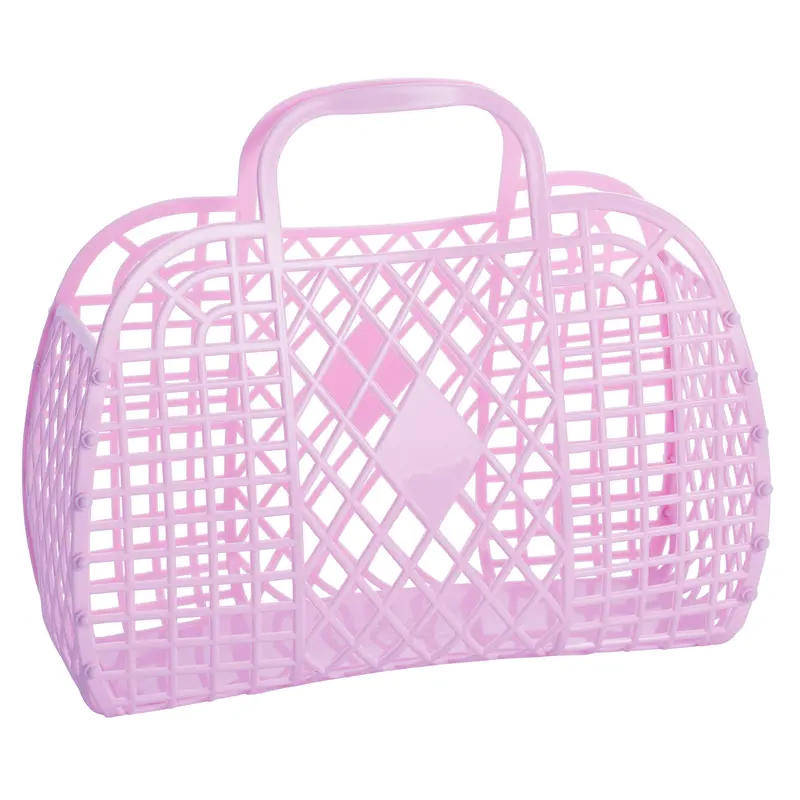 Sunjellies - Large Retro Basket - Lilac