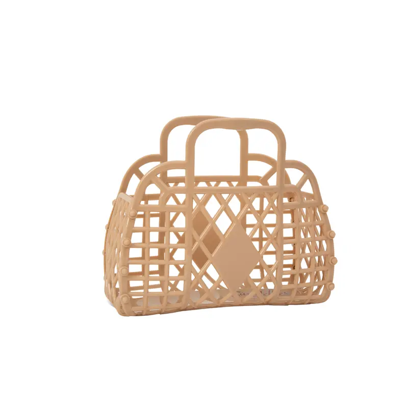 Sunjellies - Mini Retro Basket - Latte