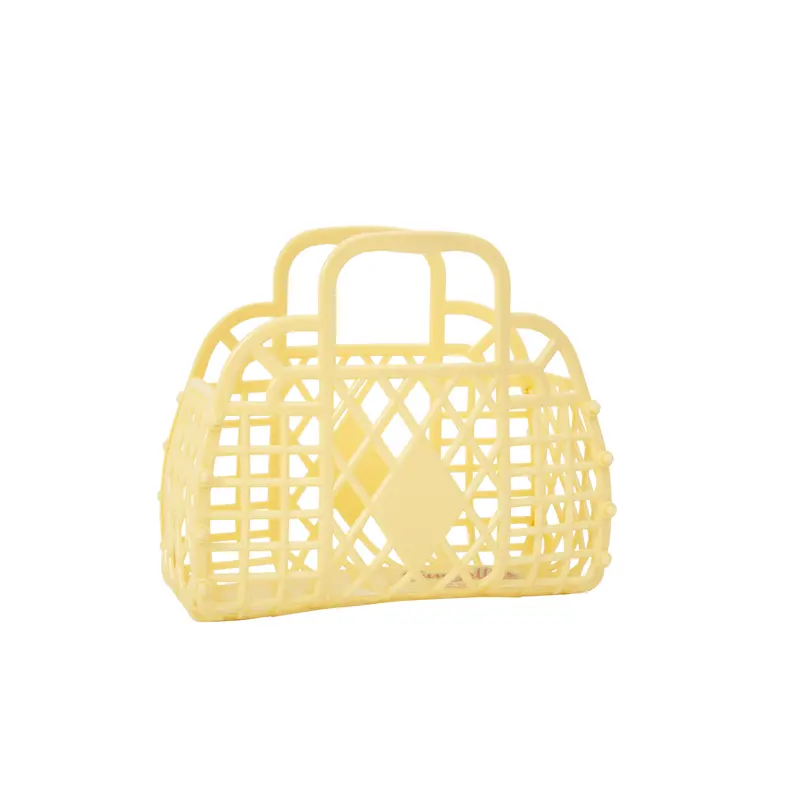 Sunjellies - Mini Retro Basket - Yellow