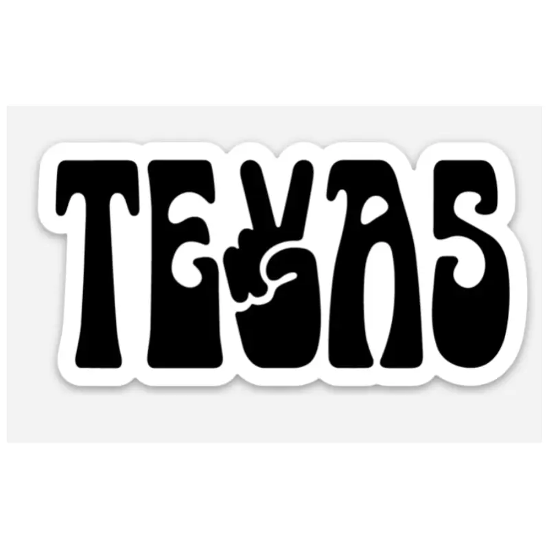 River Road Co. - Peace Texas Sticker