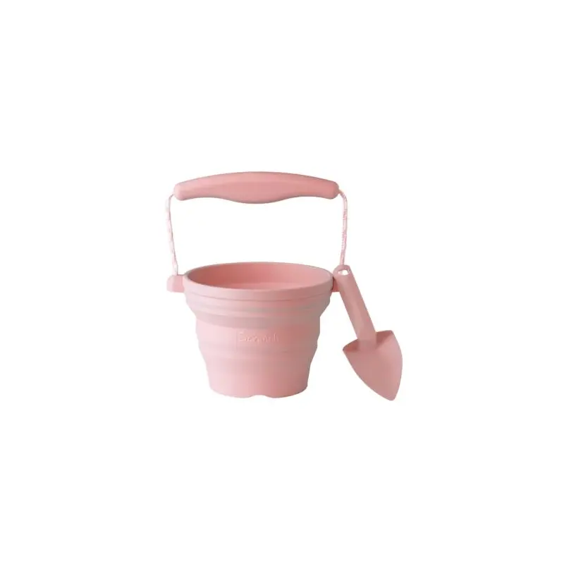Scrunch Bucket - Seedling Pot - Dusty Rose