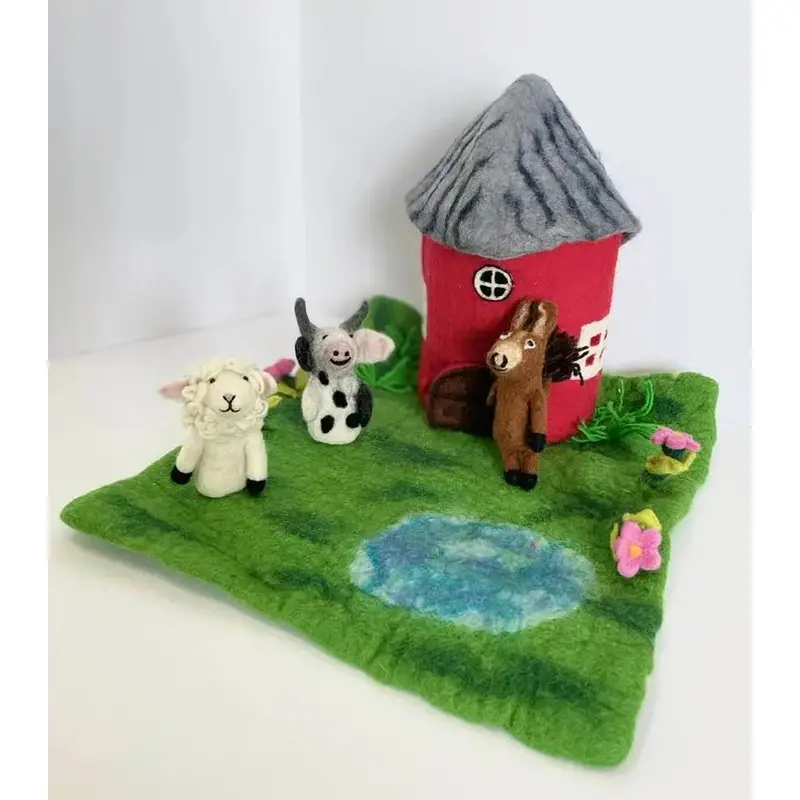 The Winding Road - Felt Barn Puppet Playhouse