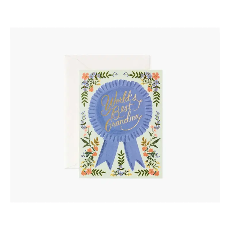 Rifle Paper Co. - World's Best Grandma Card