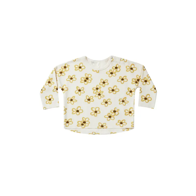 Rylee + Cru - Long Sleeve Tee - Daisy - LAST ONE - 0-3M
