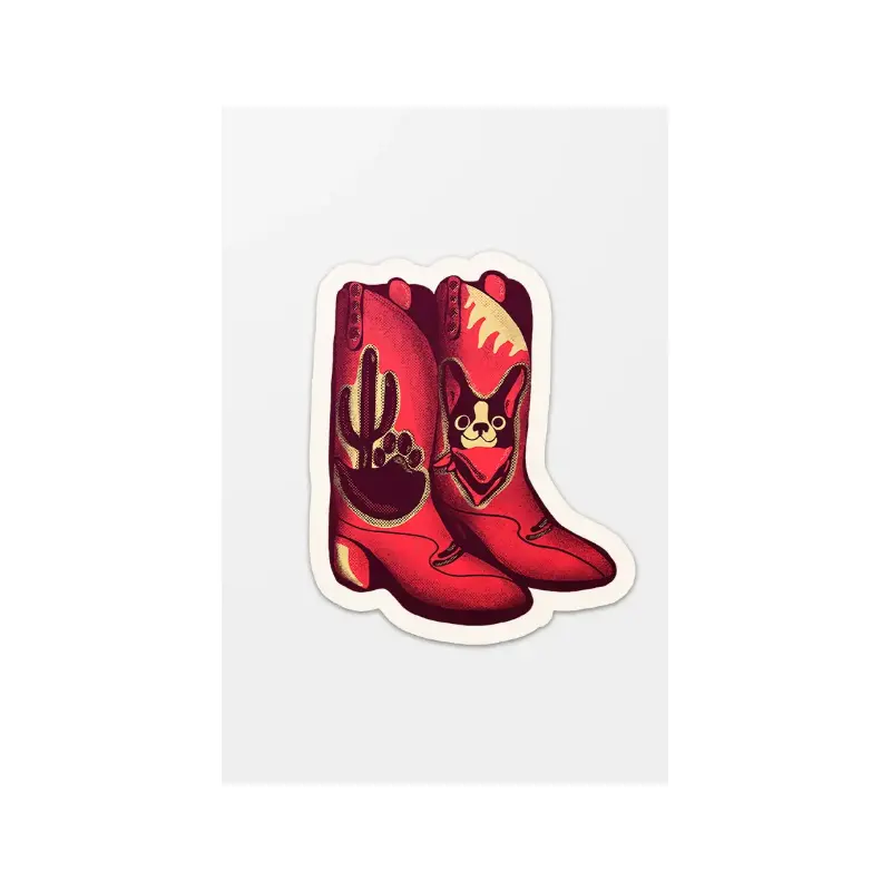 Shop Good Co. - Desert Dog Boots Sticker