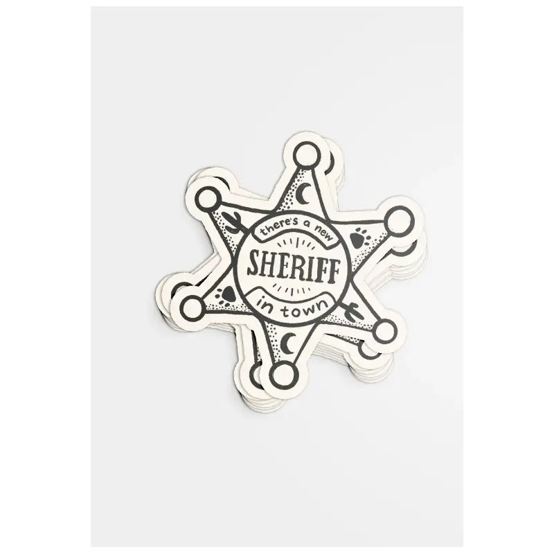 Shop Good Co. - New Sheriff In Town Sticker